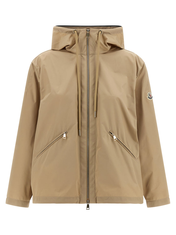Moncler Cassiopea Puffer Jackets - Beige | 66ab31b404d31985a830b6b99704abee8a57e56f