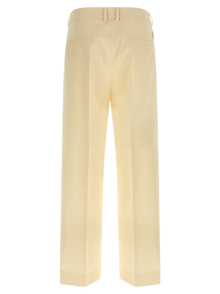 Moncler Tailored Trousers Pants - Beige | 47000eeb86fe7296ba151317424ac1b40ee8fcdf