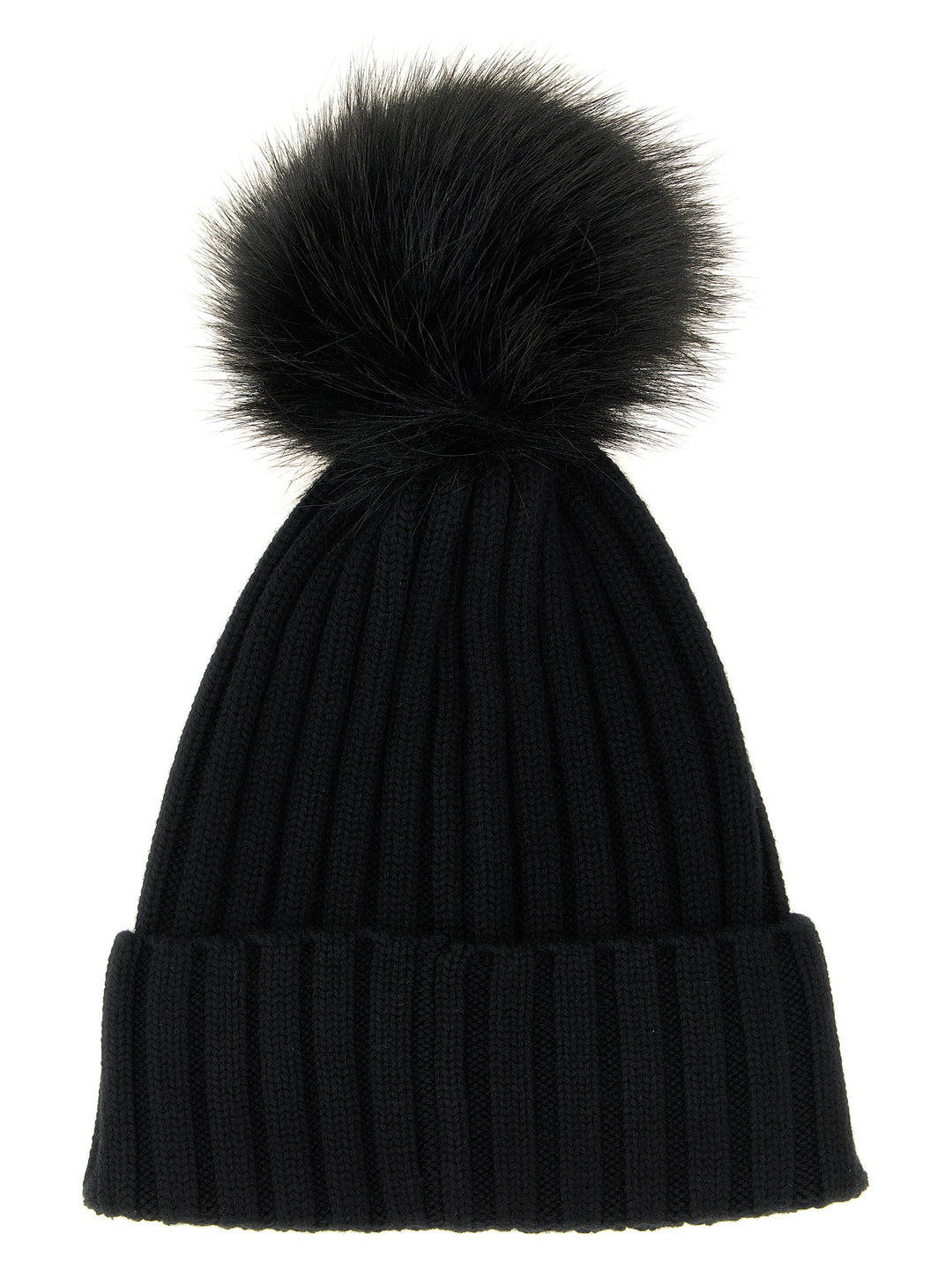 Moncler Pompon Beanie Hats - Black | a4d0ae3bf652523675807de626db97f06e1d23d2