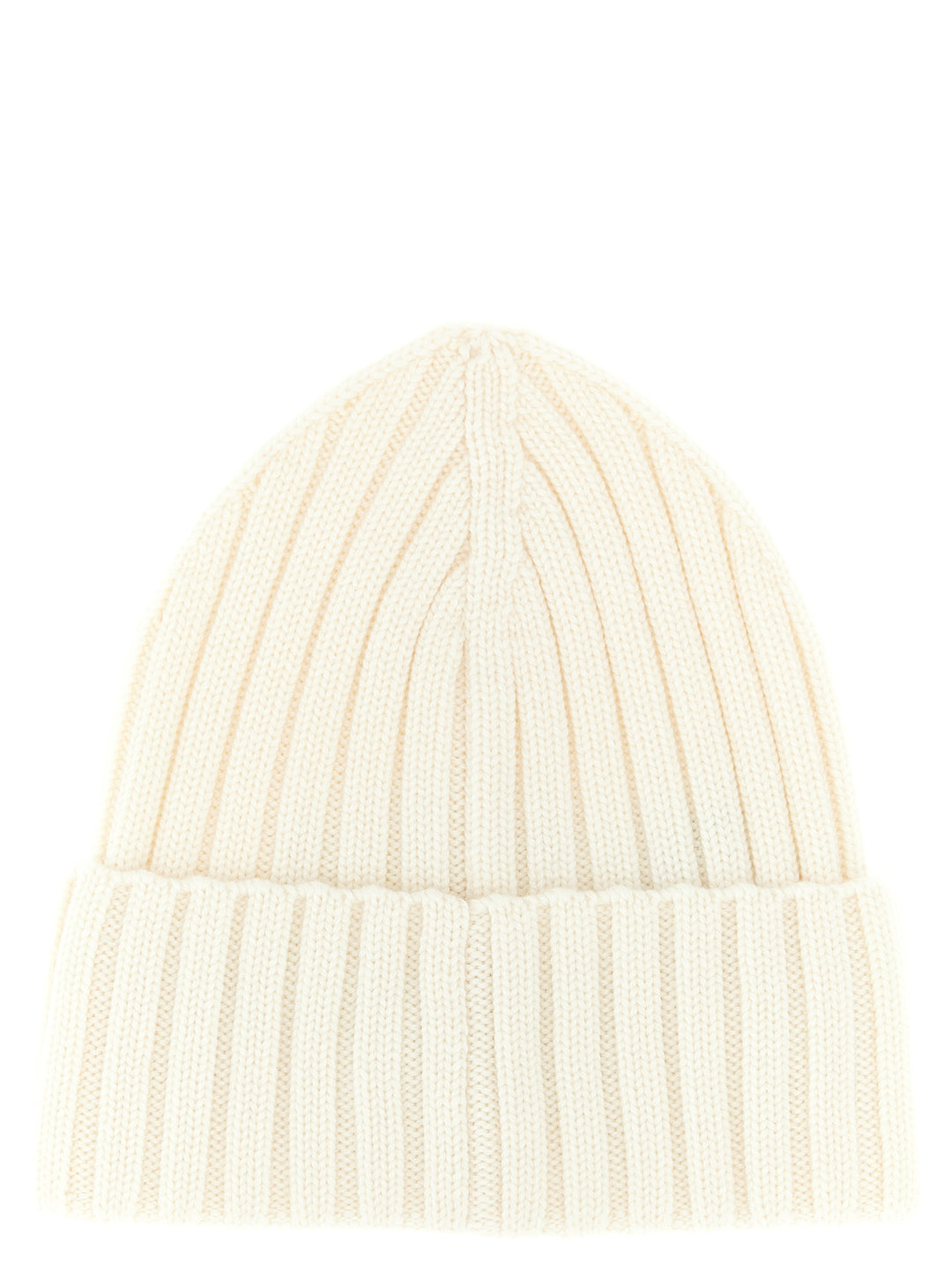 Moncler Logo Patch Beanie Hats - White | dd63bd0d80b4615d9c45c246b47b4cb88a7ef8cd