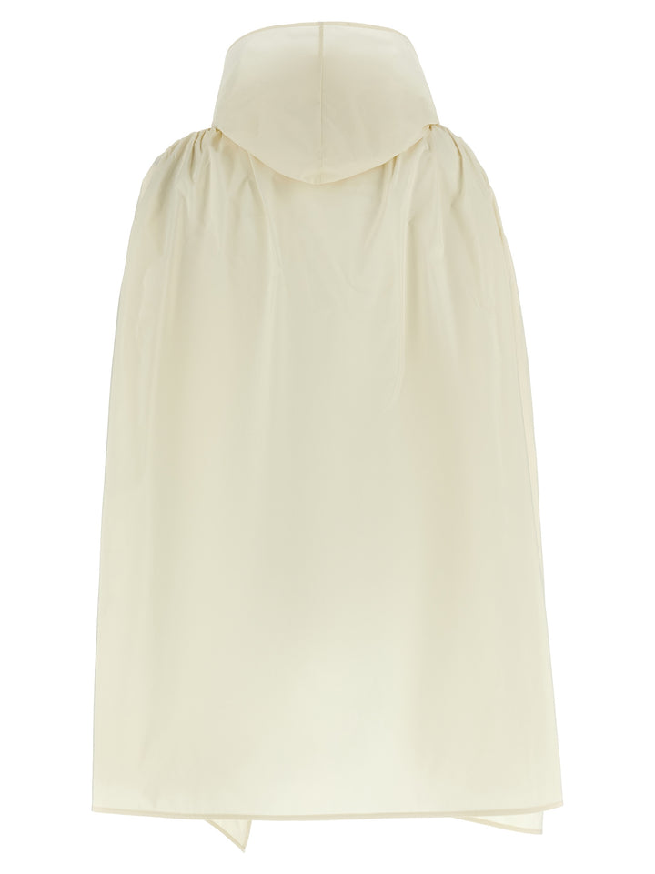 Moncler Taffeta Cape Capes - Beige | a6f337d1e3ac6038f455ac15fd8d2b4d1e541579
