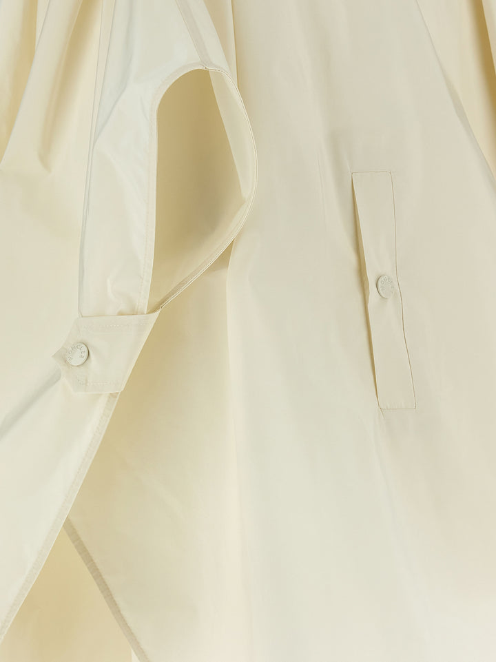 Moncler Taffeta Cape Capes - Beige | 255214a40d980d90a4d19adac16c8d67682dbb9d
