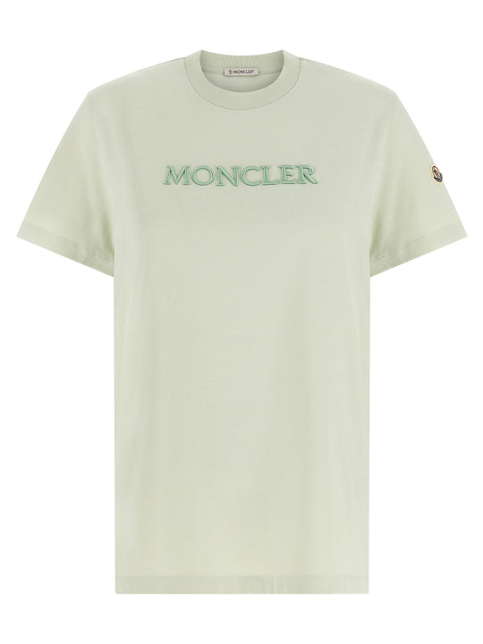 Logo Embroidery T-Shirt Green