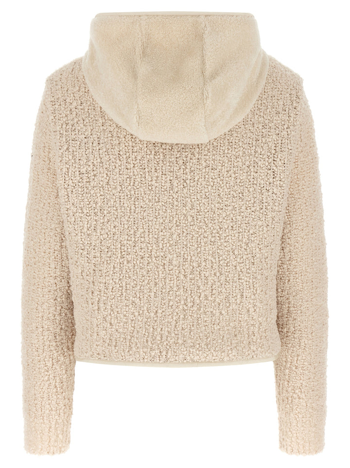 Moncler Cardigan Tricot Sweatshirt - White | 67f2115f9b63fc7c60d43121f293d9663c60e345