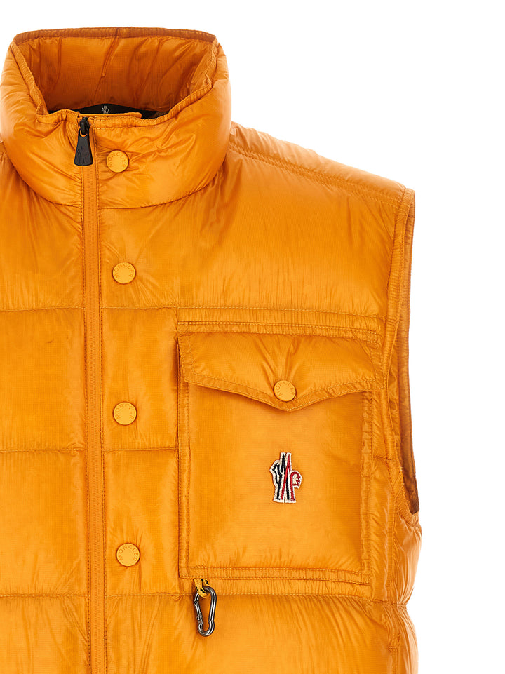 Moncler Grenoble Uychi Gilet - Yellow | e37ddfeb42dd43a9a3b8b02ea650802ef8e3889d