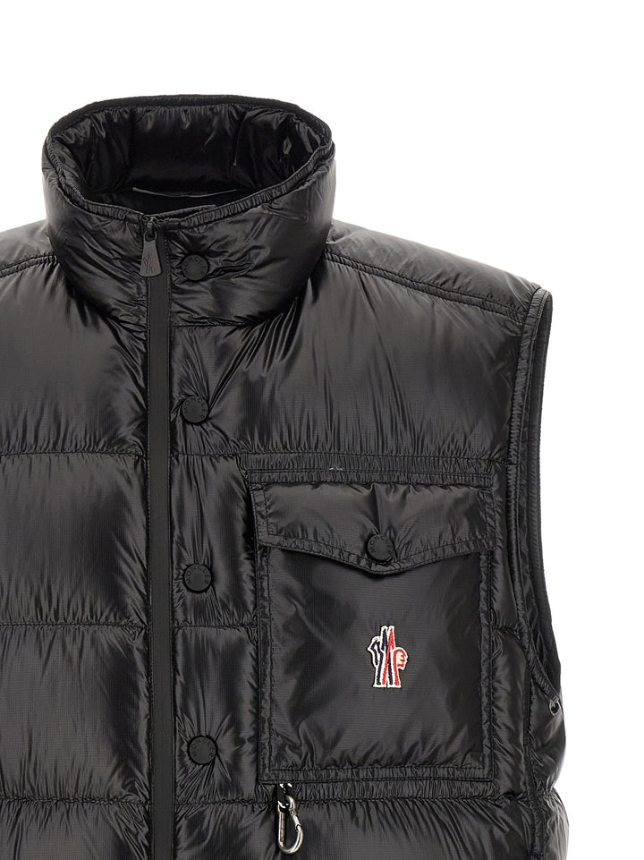 Moncler Grenoble Uychi Gilet - Black | c8bff2ee784ff6b72b230bd0ea360d73cec4fe47