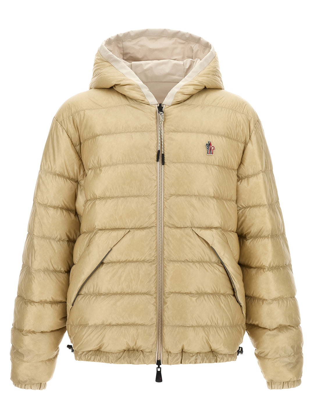 Moncler Grenoble Berguns Puffer Jackets - White | 74c1e24cec74e58da06efb7124644ca38403328c