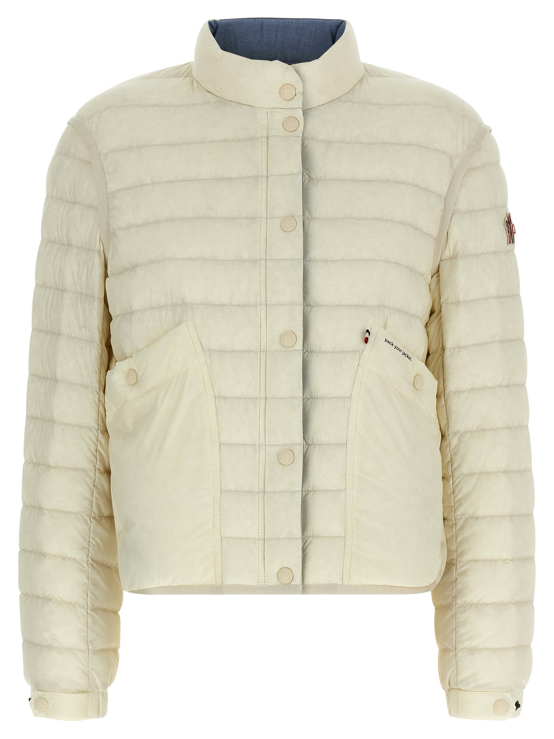Moncler Grenoble Madulains Puffer Jackets - White | d6304ee4798dda10b90922eeeaf2c8539bfba981