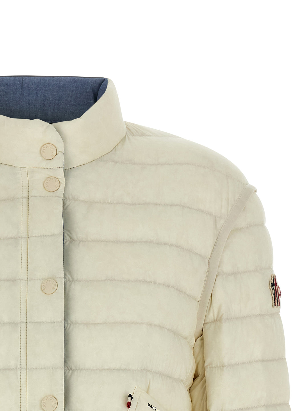 Moncler Grenoble Madulains Puffer Jackets - White | d3bdc919131b84c1aa7781e399d291b775400c24