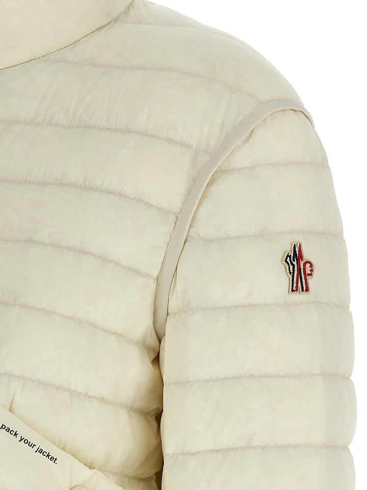 Moncler Grenoble Madulains Puffer Jackets - White | af33f4a8e8527d861995ee6ea211b39bd484485e