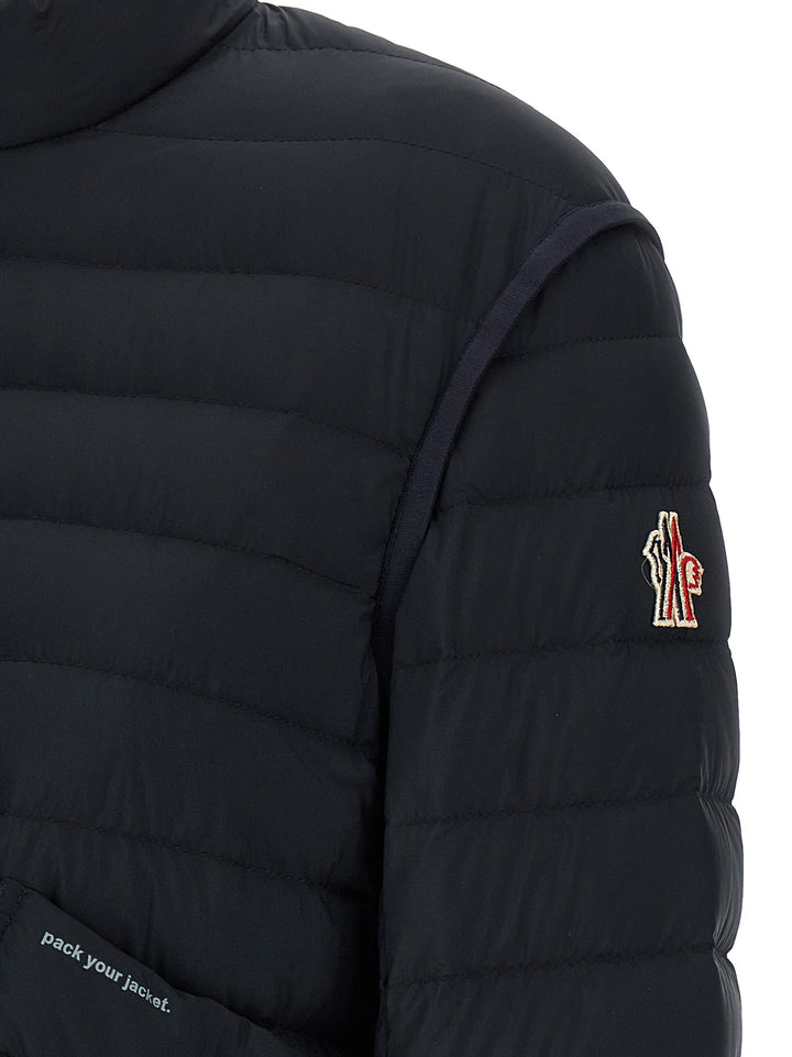 Moncler Grenoble Madulains Puffer Jackets - Blue | 39f5f5b21779935fd79c0ea1c49652c6f33a36cf