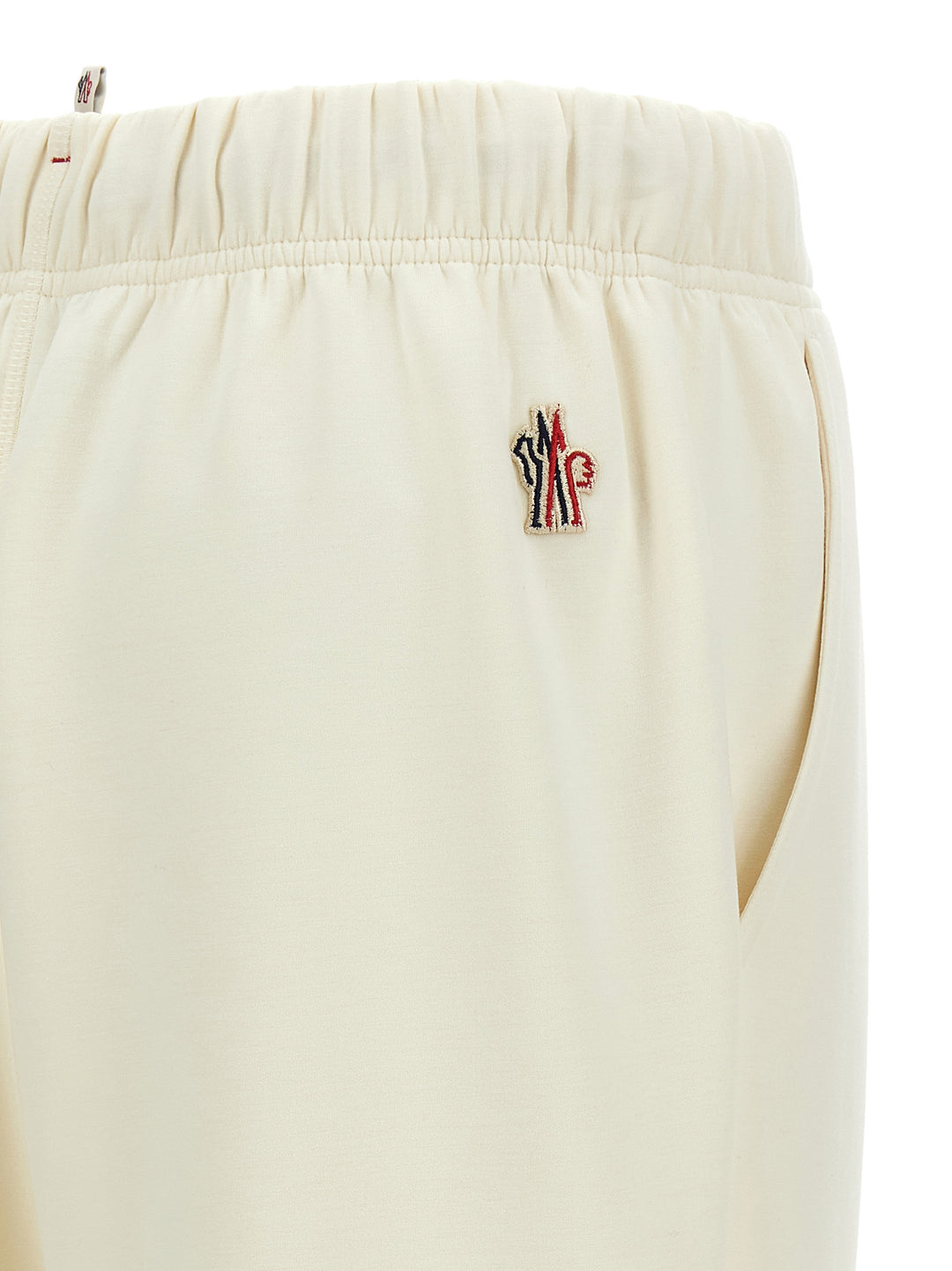 Moncler Grenoble Double Fabric Joggers Pants - White | 19b6e421d15f8dc430b6a7123be5faf6e59744e5