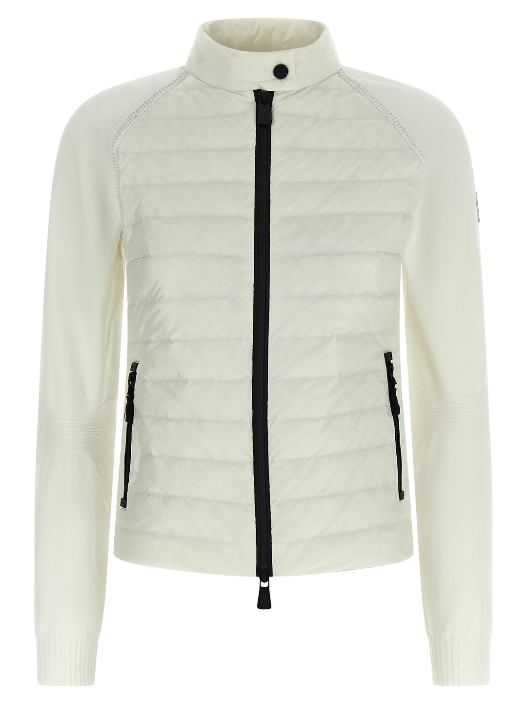 Moncler Grenoble Padded Cardigan Sweaters and Cardigans - White | 14f7c7b01b02dca7a6d4b7ac1e5538d9ea3b0241