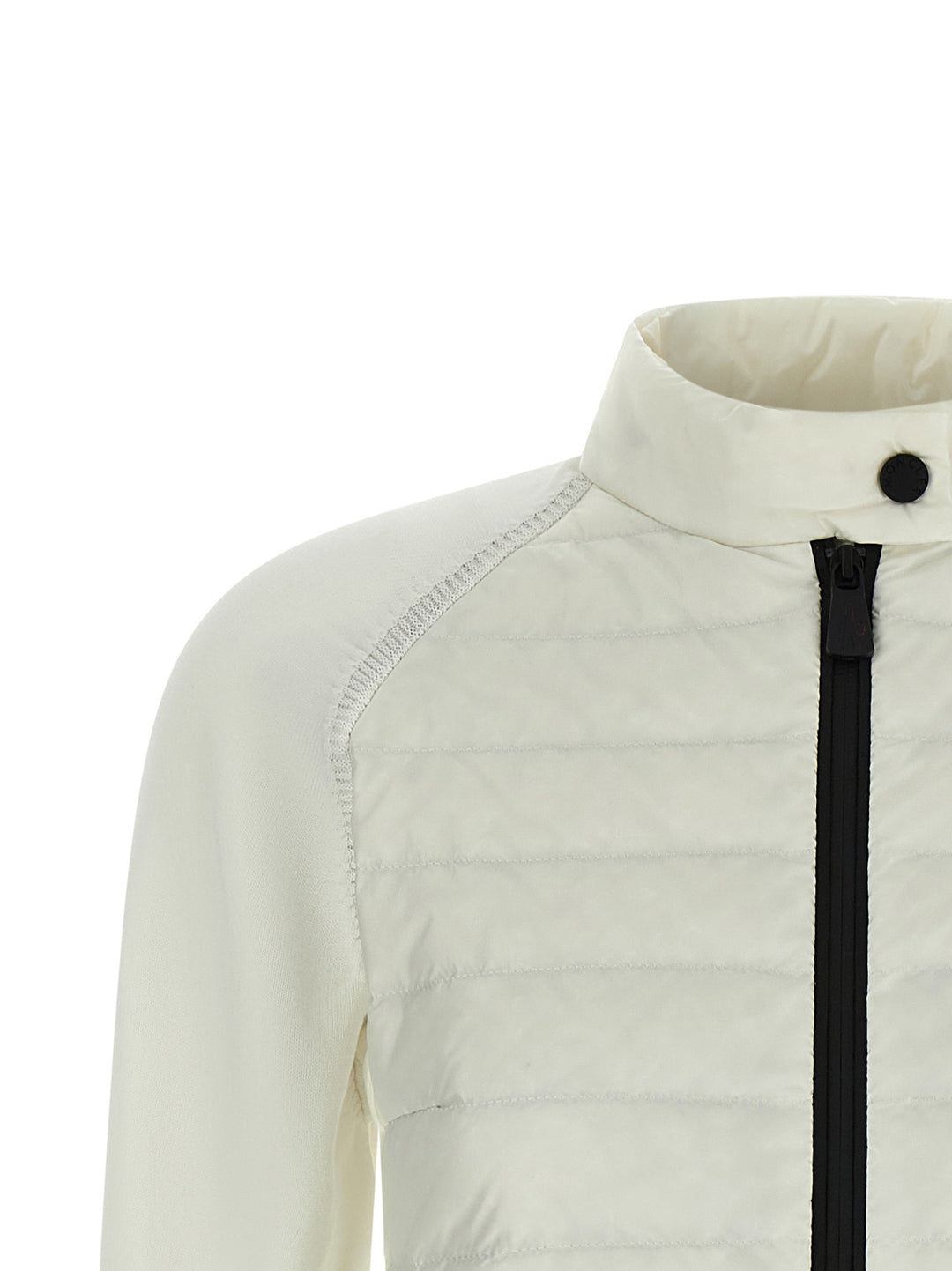 Moncler Grenoble Padded Cardigan Sweaters and Cardigans - White | 9b60c004e02ab9a638561ce73f5f2418289cfa5d