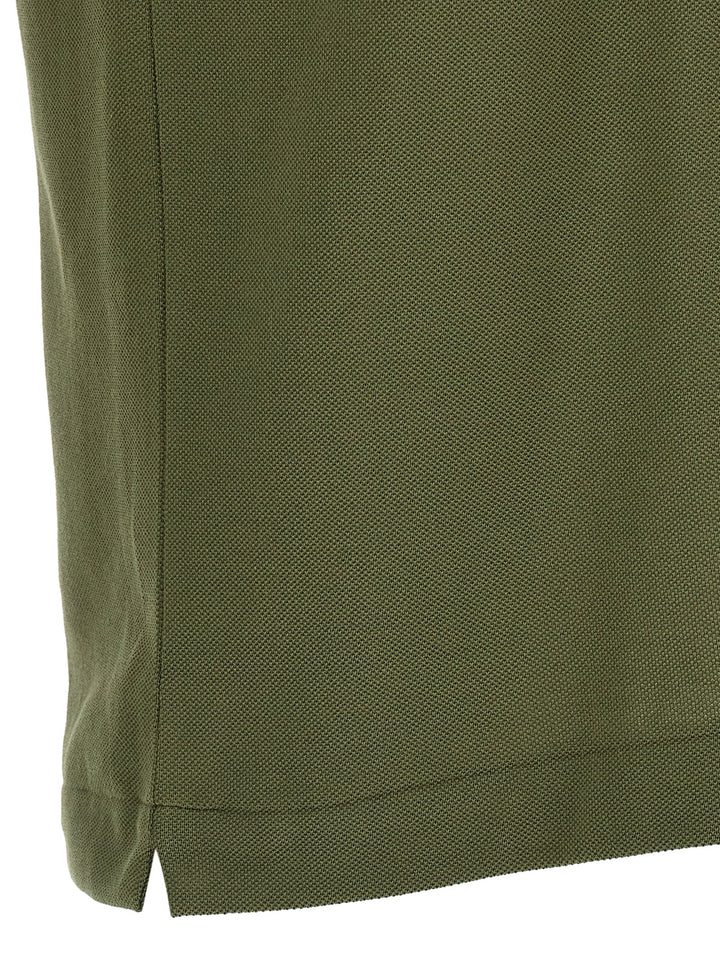 Lacoste Logo Patch  Shirt Polo - Green | 63fab3bd0e8fcd8e71e6ead711ef1ee2ef85cf67