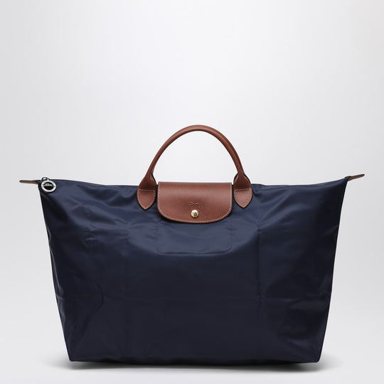 Travel Bag Navy Blue Le Pliage Original S