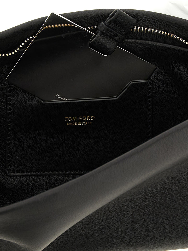 Tom Ford Nappa Leather Clutch - Black | b489dbe9a014127f8c5dd8754177fd987d627391