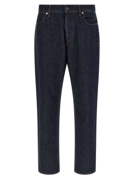 Indigo Denim Jeans Blue