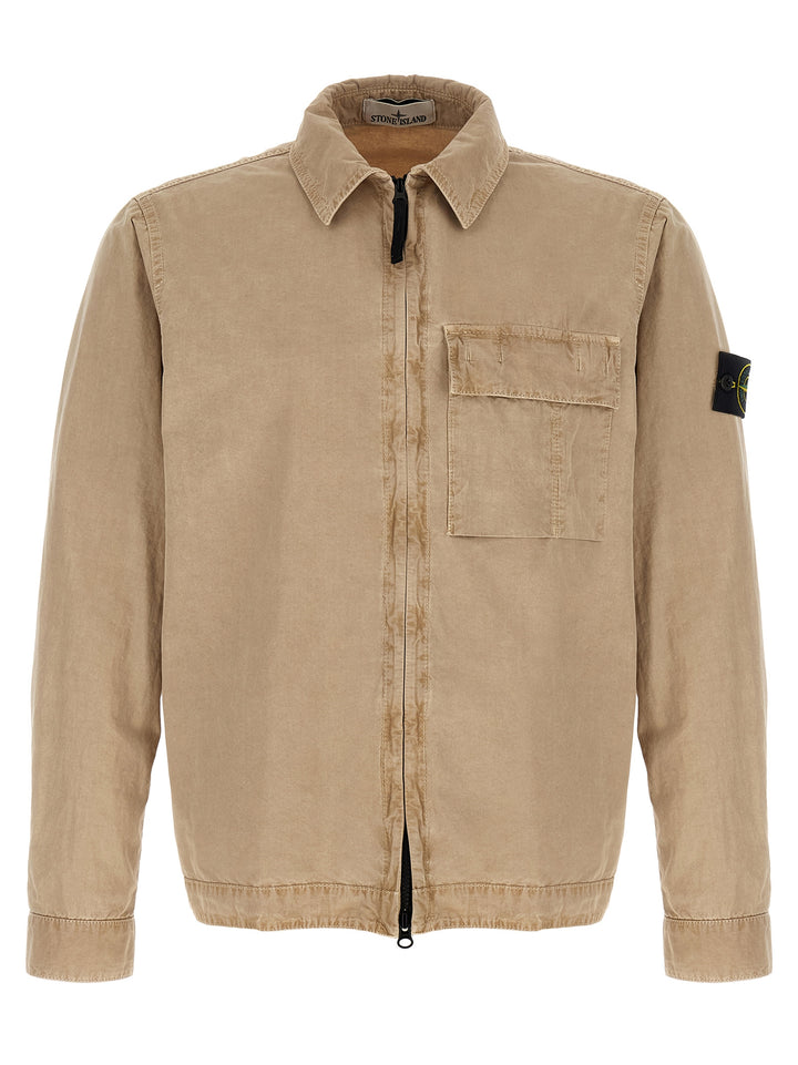 Stone Island 1200008 Shirt and Blouse - Beige | 2c54b0966fe7b80d141197d3ba8821a0c3d069cc