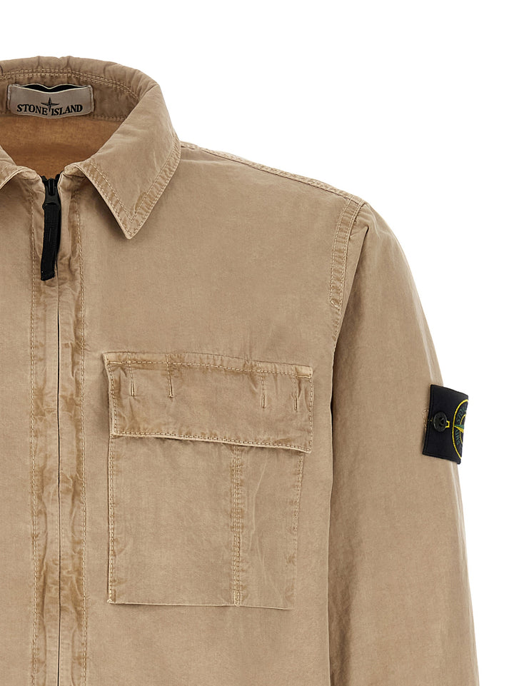 Stone Island 1200008 Shirt and Blouse - Beige | a20f149642b6578c5159023be9c65983dba1fc1b