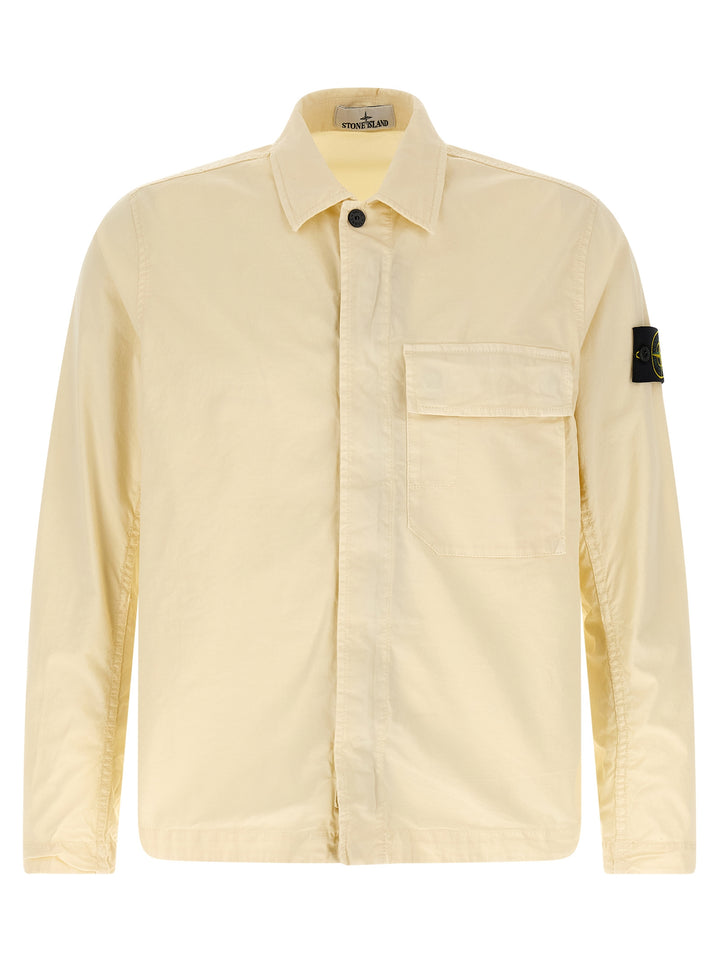 Stone Island 1200013 Shirt and Blouse - Beige | 772d4b777ebed6a034825d0acb2bf3fdfd65ad67