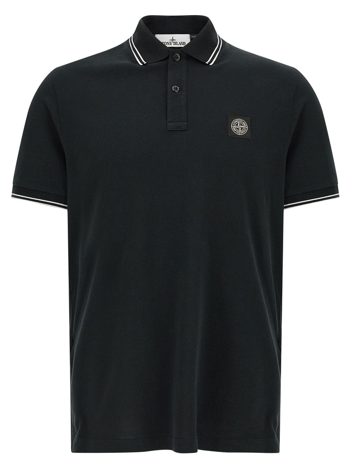 Stone Island 2200010 Polo - Black | 55a6754b1e77a963e65916cadd593639cb58373f