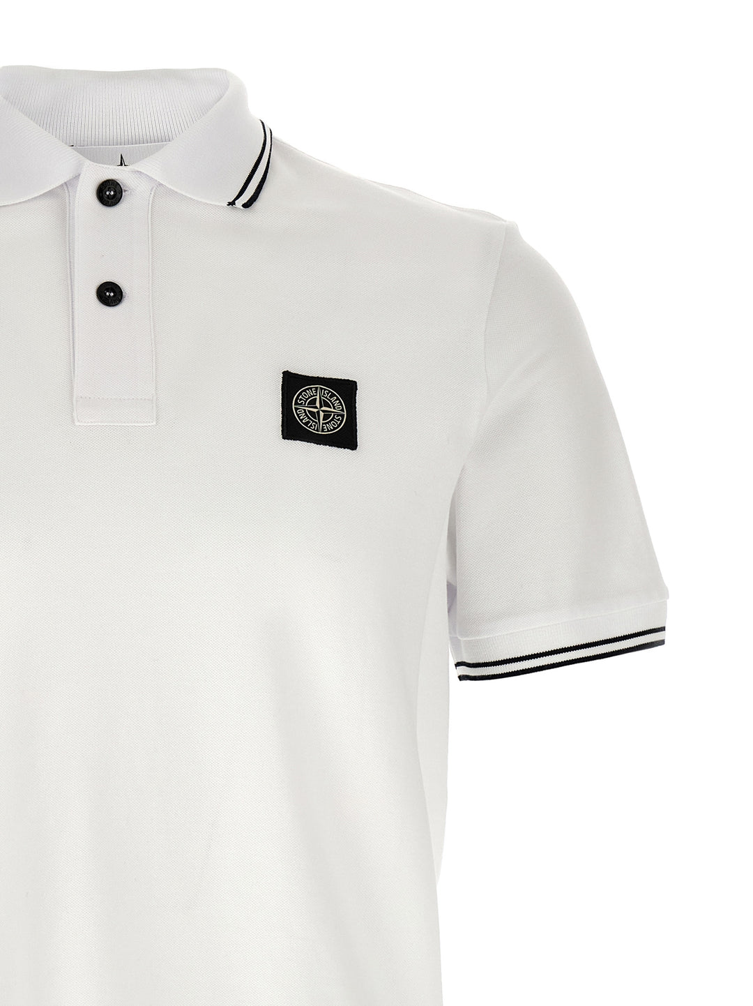 Stone Island 2200010 Polo - White | 611f3d8c8ff017bd4636297099325dd7209496c3