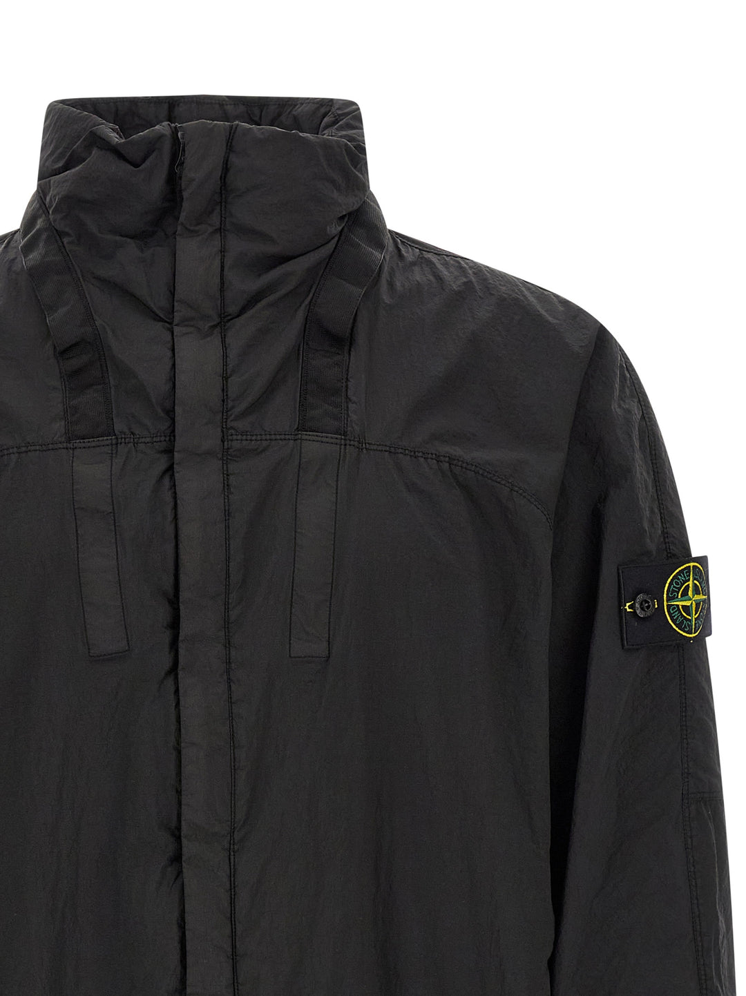 Stone Island Bomber Nylon Metal Watro Puffer Jackets - Black | fc412a5087d3fa32d13e1cc3851e59e244abfda8