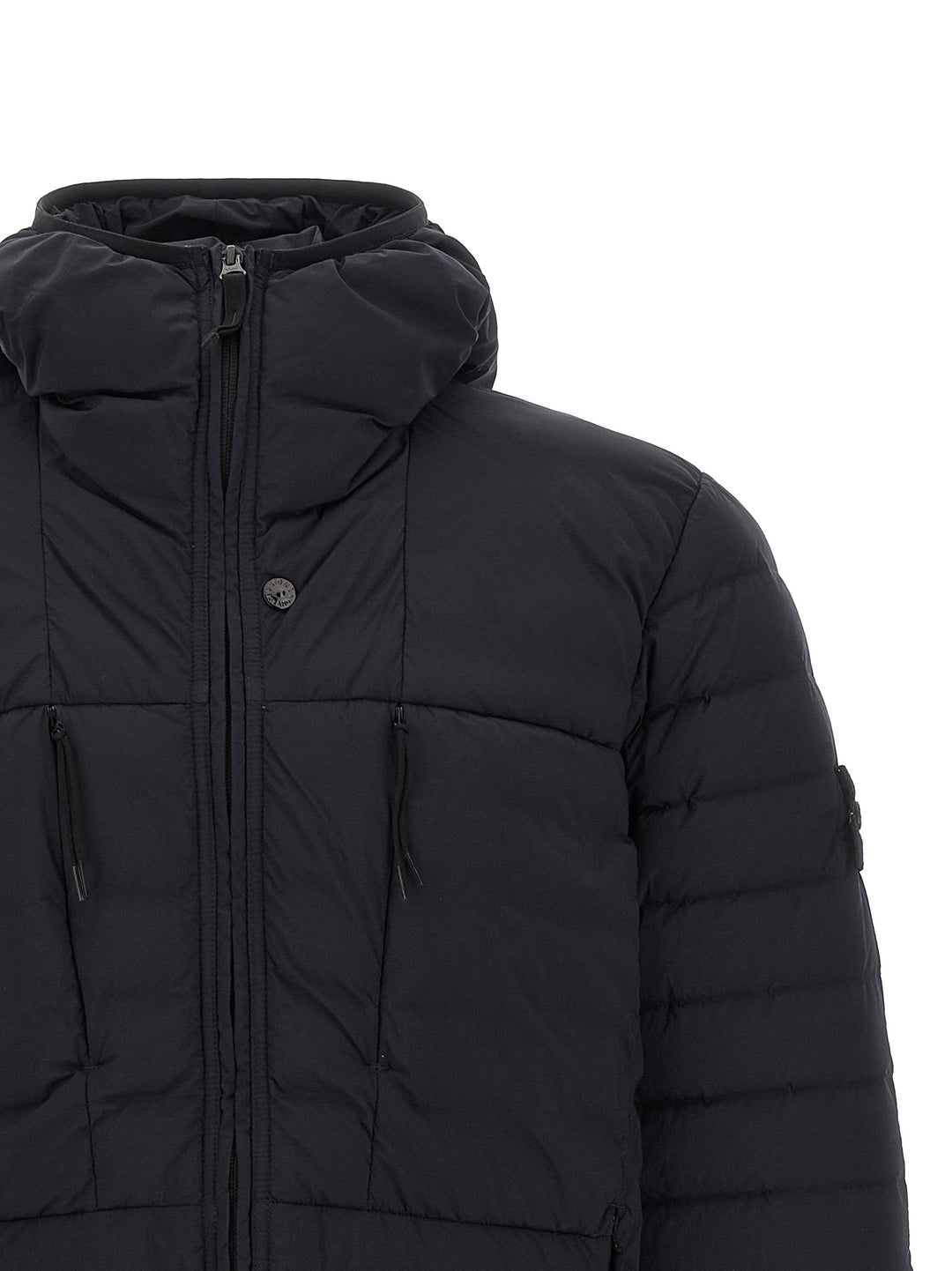 Stone Island Padded Down Jacket Puffer Jackets - Blue | e3c196f5ef4145d2fb790d6e4950edbad605a1b5