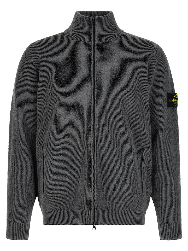 Stone Island 5100034 Sweaters and Cardigans - Gray | a9c4d5e6507f48f91215f666693c8a9830117d5f