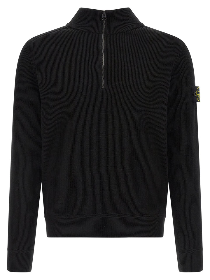 Stone Island 5100124 Sweaters and Cardigans - Black | f68e9833c440a7b1148b3830a2d2cc3a13f05ee7