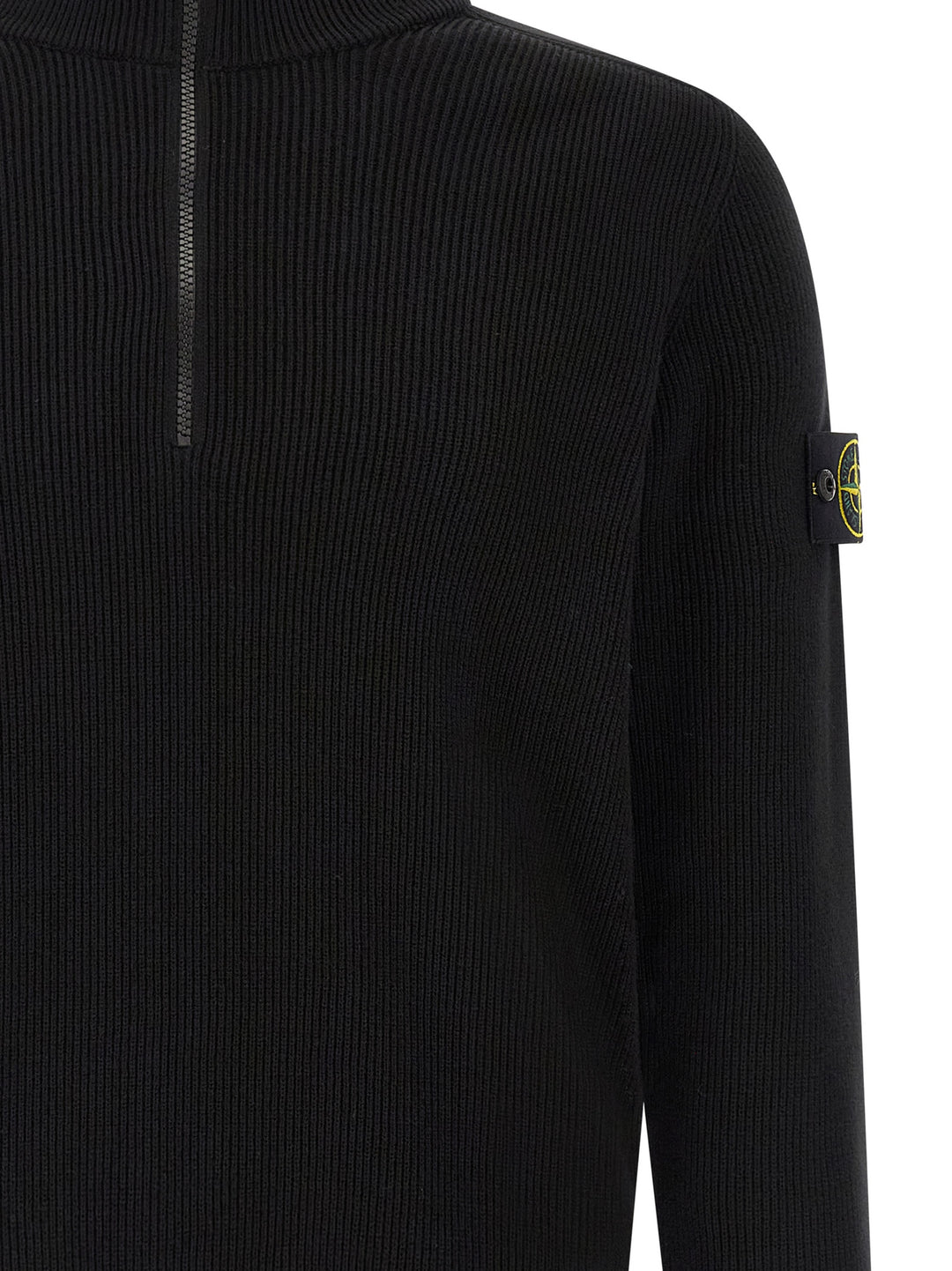 Stone Island 5100124 Sweaters and Cardigans - Black | 1b27a0e61f8515a94aff0538329e3cd0bdd65e27