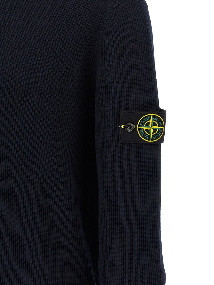 Stone Island 5100154 Sweaters and Cardigans - Blue | 4000c5468ff043b1e293be1885f43c54991d7f88
