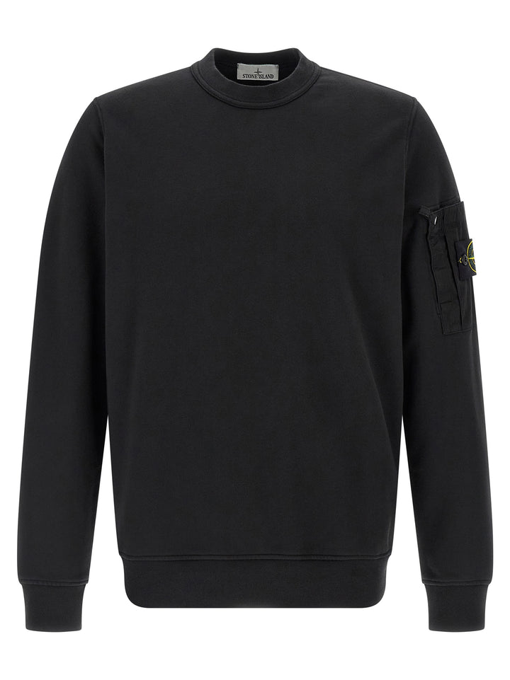 Stone Island 6100019 Sweatshirt - Black | 6a56274b988276f400a5ddc3d17773a8dda075db