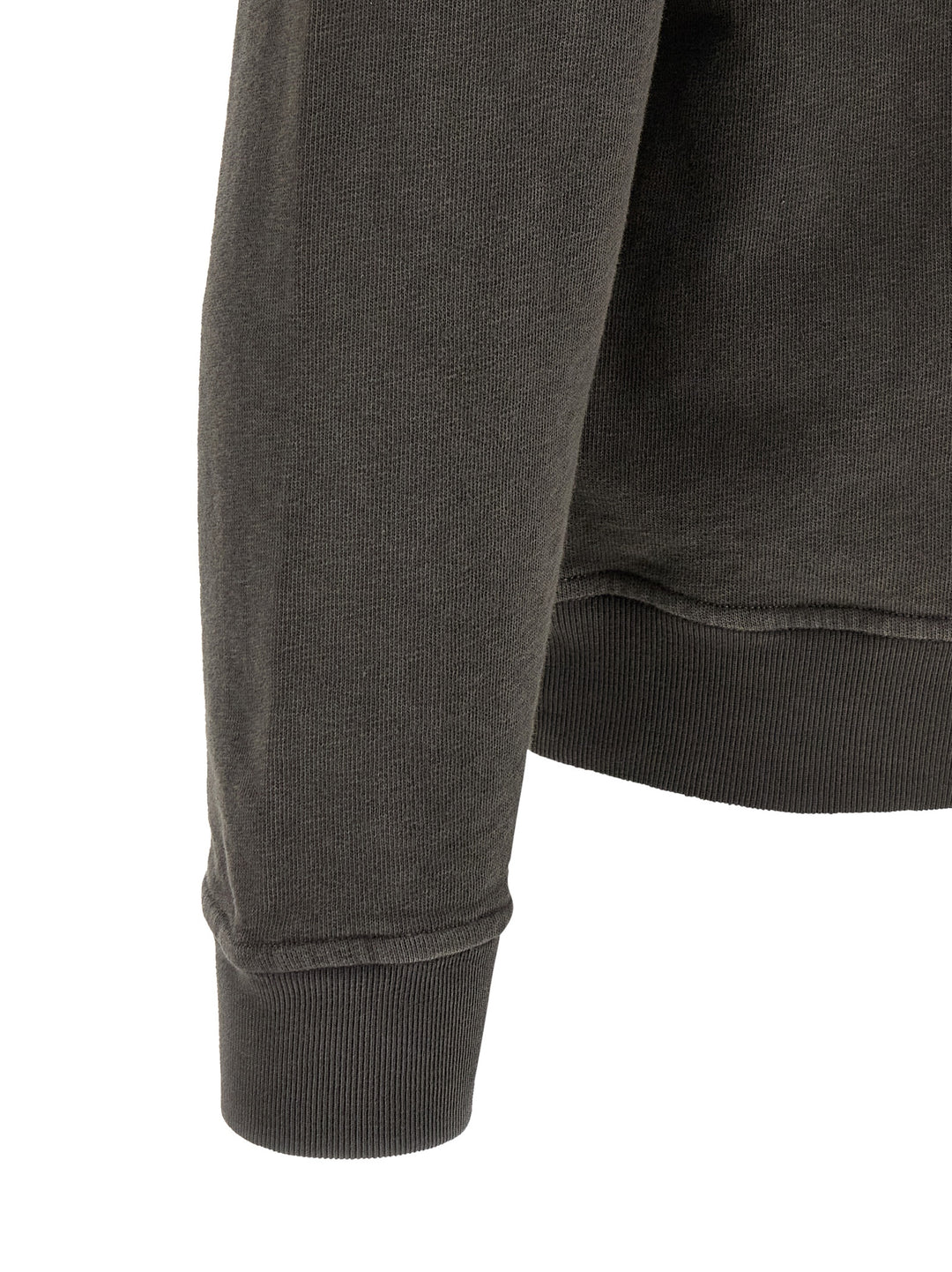 Stone Island Brushed Cotton Sweatshirt - Gray | cd29108f6e5c459efbd8827e4cd48fb6340cf462