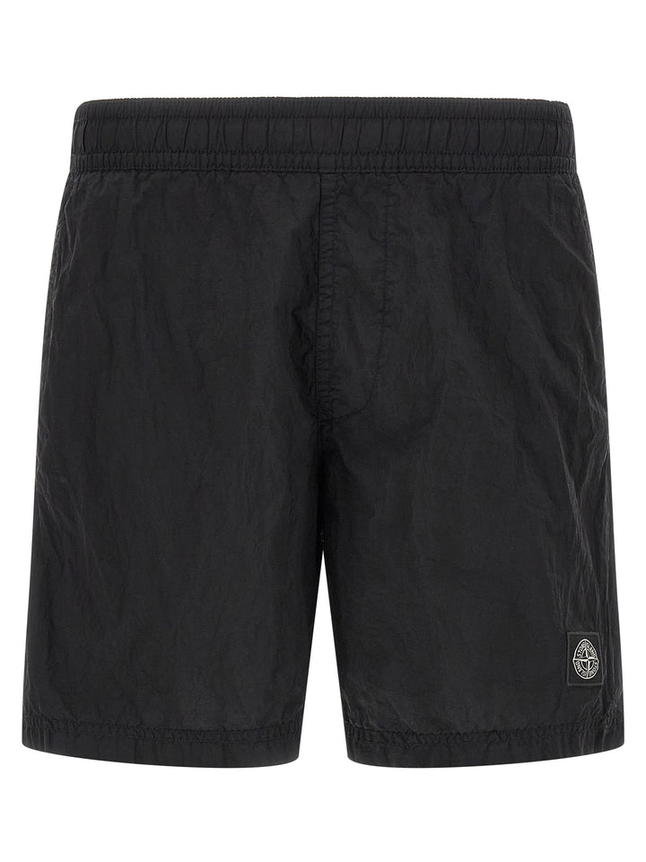 Stone Island B100004 Bermuda and Short - Black | bb568a1c70bf3312248a58c8069e4c537b2142c1