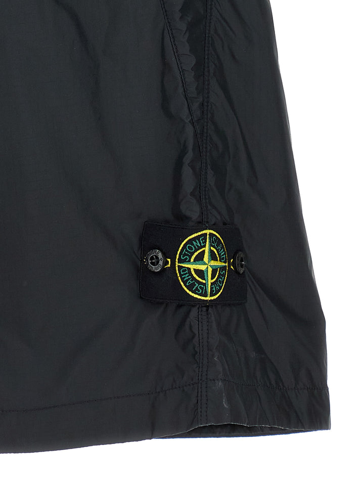 Stone Island Cordura Bermuda Shorts® Bermuda and Short - Blue | 62793e61ae6a8053a1aaa8f4b0fe15bc725c8e87