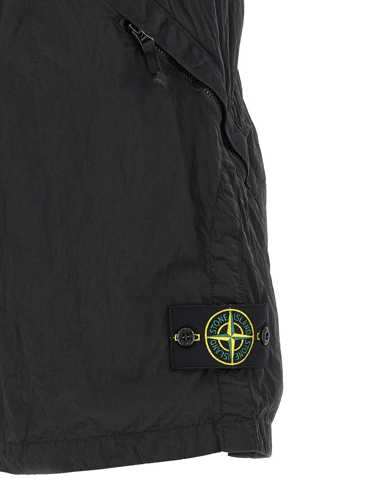 Stone Island L100008 Bermuda and Short - Black | 2b3b9cb4e7ee20fa4d21b36b8b924266fa0a3294