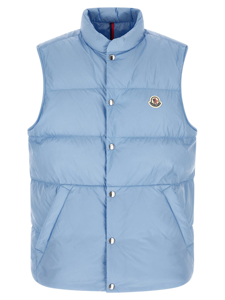 Moncler Tuquerouye Gilet - Light Blue | d2b8e4b129291e4091363f54ef237c5a9767c449