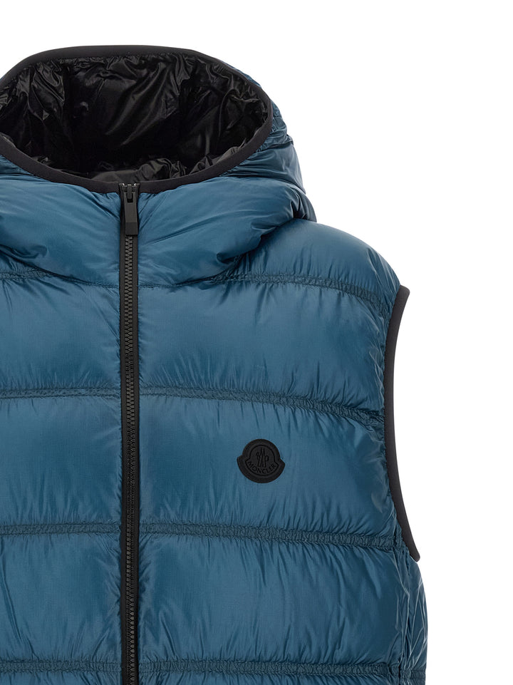 Moncler Panestrel Gilet - Blue | 5b265f8ae906b943e053a660e0e4b402183986bb