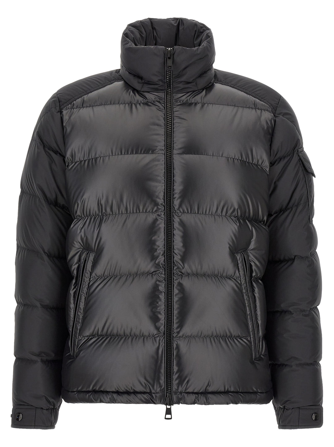 Moncler Maya Puffer Jackets - Black | 047954f47ca3c33b5330e7e9f58929f315fd0ffd