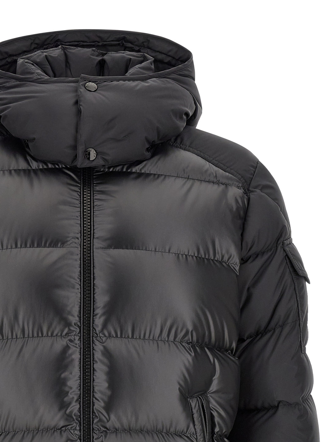 Moncler Maya Puffer Jackets - Black | 9af85119f1755d3a438abfe18c52decd9bbf906e