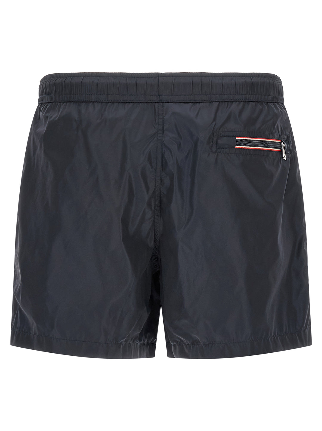 Moncler Logo Patch Swim Shorts Beachwear - Blue | d93c00fb92fac811b8efec690da50f614ee0905a