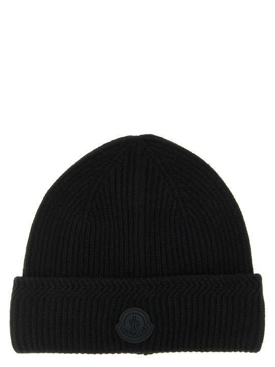 Brioche Half Stitch Cap Hats Black