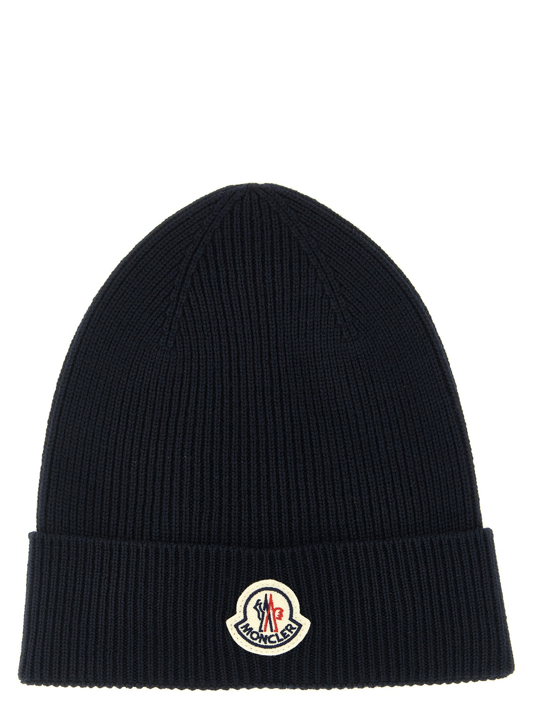Moncler Wool Beanie Hats - Blue | 327c6fe52850d31ba0648126b71e1ee2d990dc71