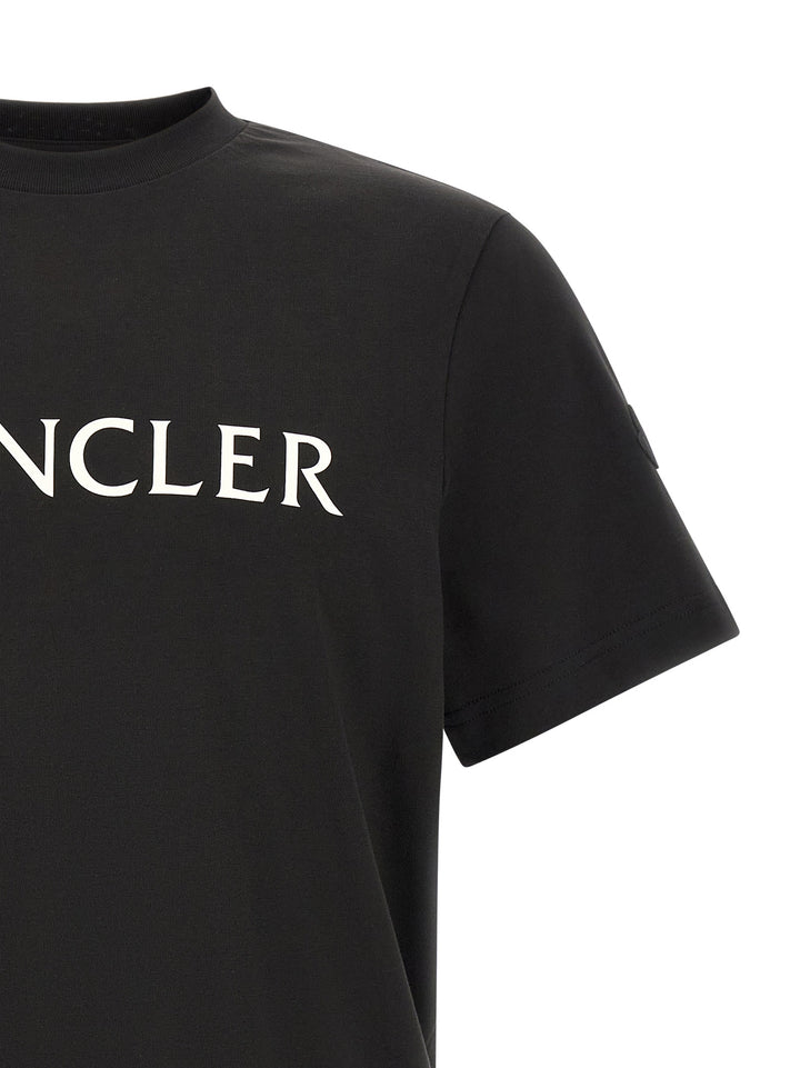 Moncler Mascot Logo T-shirt - Black | 995f9f57e3535eb93d5ef04672a4ce702d794c19