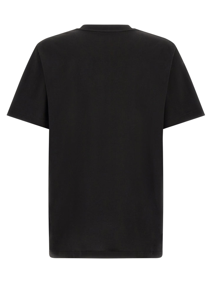 Moncler Tricolor Logo T-shirt - Black | f7eddf323e8cf6e9d22f3ecb2bf18ce6ea4e8c8b