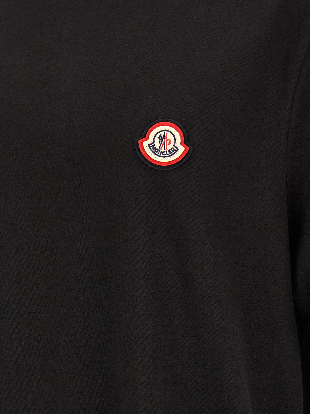 Moncler Tricolor Logo T-shirt - Black | b743406079dfb1952c5729fe0df8f892fc14b92e