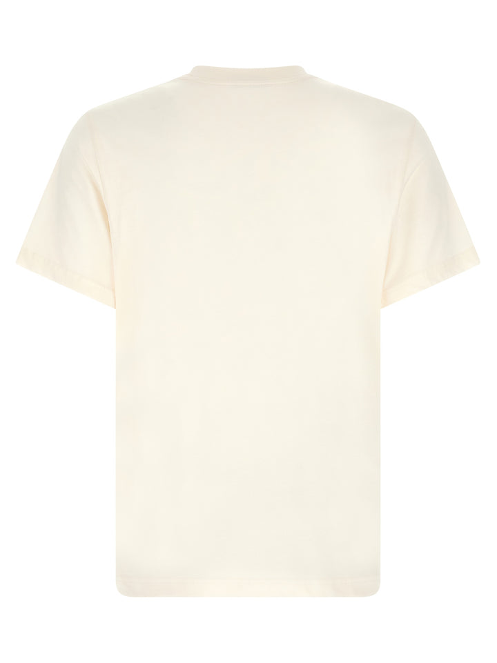 Moncler Logo Print T-shirt - White | 4b42267fb9911bf6196168fb96bf512f58bb6497