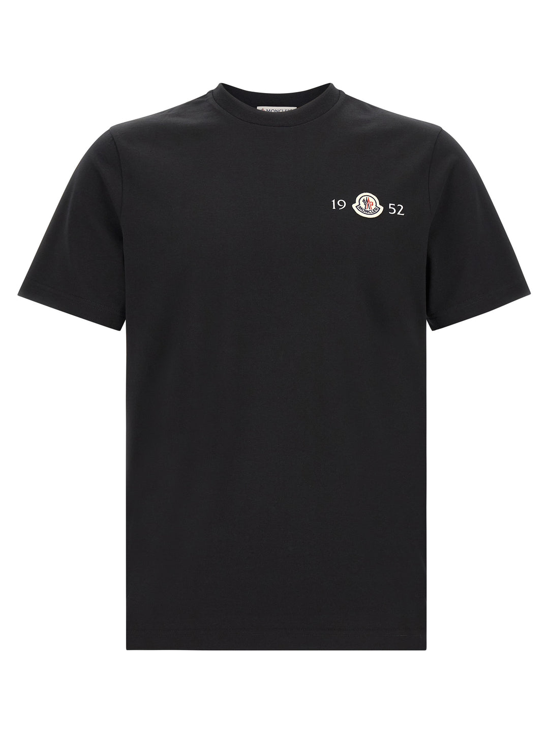 Moncler Logo Patch T-shirt - Black | 74bf9544e4160ff1fb366fc8bba5bde3e66548c6